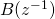 B(z^{-1})