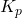  K_p 