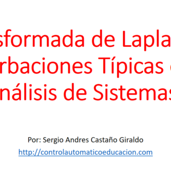 Laplace y seçales típicas