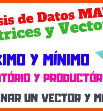 Analisis de datos en MATLAB