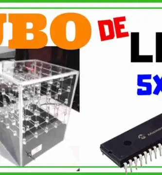 CUBO DE LEDS 5X5X5 con PIC
