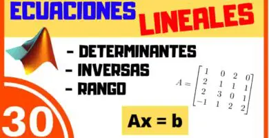 Ecuaciones Lineales Matlab