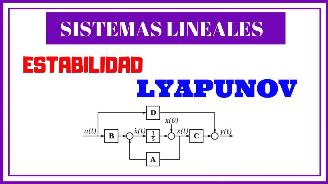 Estabilidad de Lyapunov