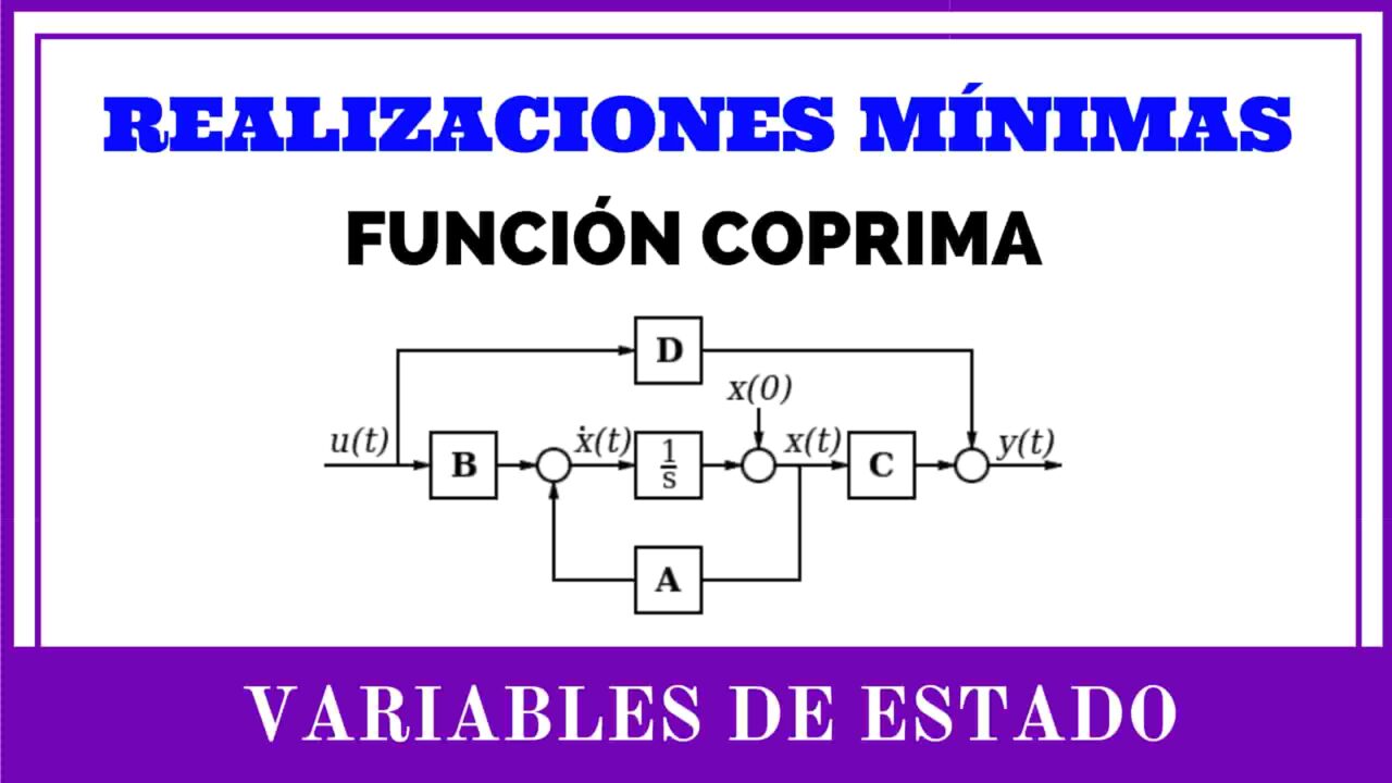 Realizaciones Mínimas